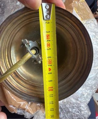 Lámpara de techo cristal Bohemia