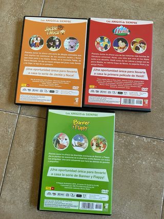 Lote 3 DVD Colección Heidi y Amigos de Siempre