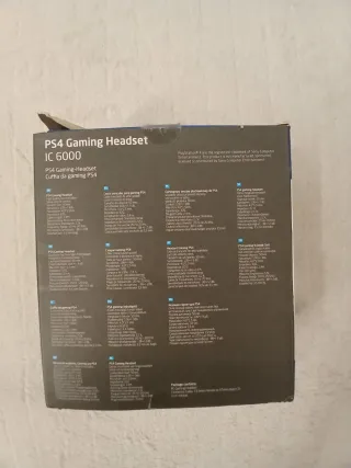 Cascos Gaming PS4 IC6000 ISY