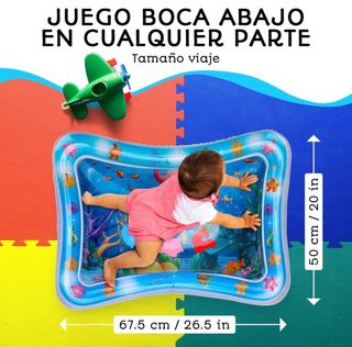 Alfombra Agua Bebé Sensorial Inflable