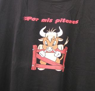 Camiseta mujer impresión ”Por mis pitones" T-48
