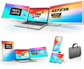 Monitor Portátil KEFEYA 15.6 120% sRGB FHD