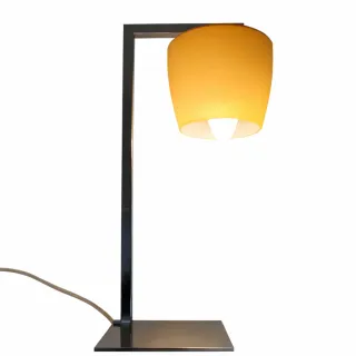 (1)Candeeiro vintage metal e vidro