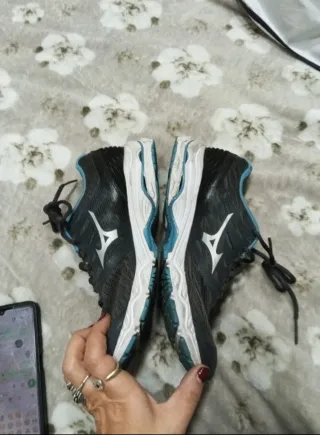 Scarpe da ginnastica uomo/donna nere e blu