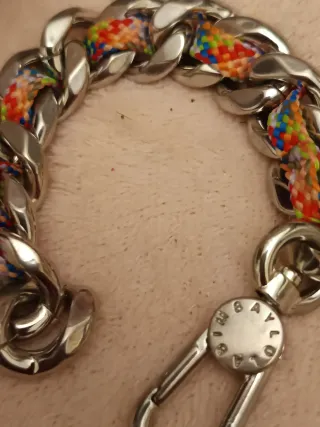 Pulsera Bimba y Lola Plata Multicolor