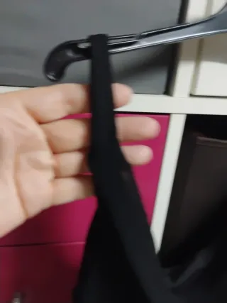 Vestido fiesta ceremonia negro T.38-40