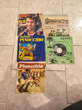 Lotto 45 Giri Vinili Italiani Pop Rock