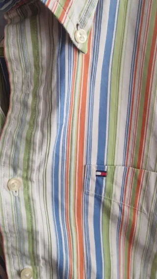 Camisa Tommy Hilfiger Rayas Multicolor