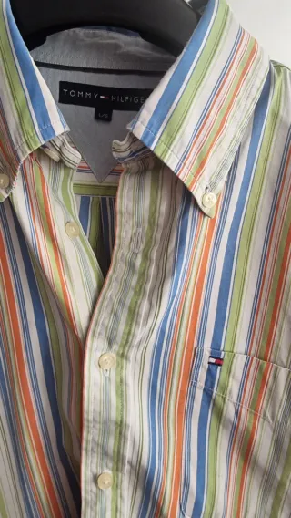 Camisa Tommy Hilfiger Rayas Multicolor