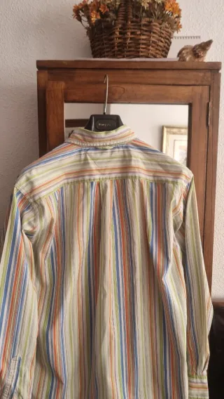 Camisa Tommy Hilfiger Rayas Multicolor