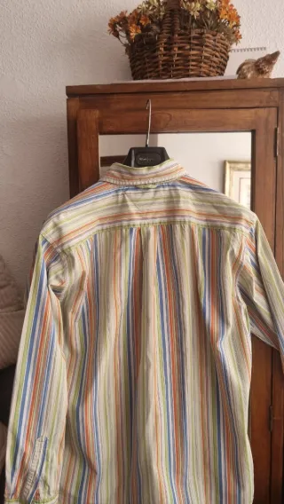 Camisa Tommy Hilfiger Rayas Multicolor