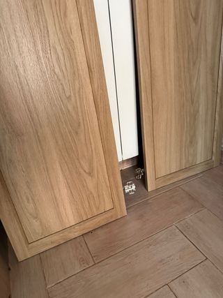 2 Puertas Roble Billy Casi Nuevas