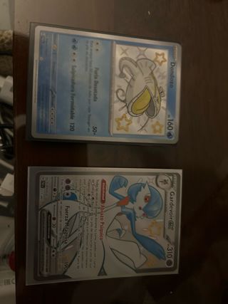 Cartas Pokémon Dondozo y Gardevoir EX