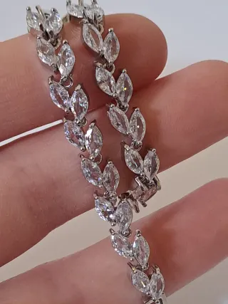 Braccialetto donna con zirconi