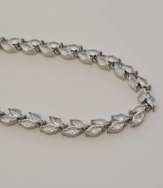 Braccialetto donna con zirconi