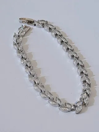 Braccialetto donna con zirconi