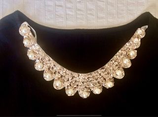 Collar/Gargantilla Dorado con Perlas/a estrenar