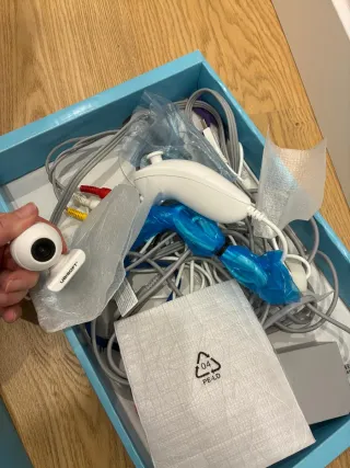 Nintendo Wii Mario Kart Pack Bianca