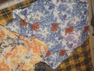 Set di sciarpe e colletti in maglia