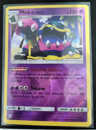 Muk de Alola (SUM 58) Carta Pokémon