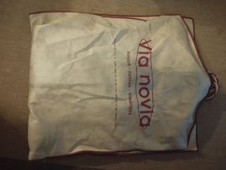 Vestido largo fiesta azul