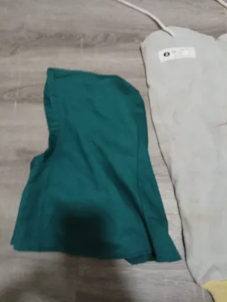 Gorro y mangas de soldador