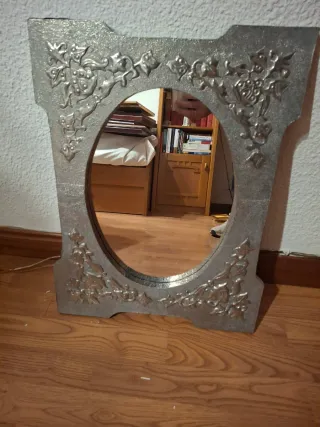 Cuadros y Espejo de Estilo Vintage