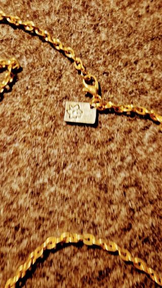 Collana Clayre&Eef pizzo macramé oro