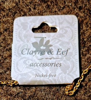 Collana Clayre&Eef pizzo macramé oro