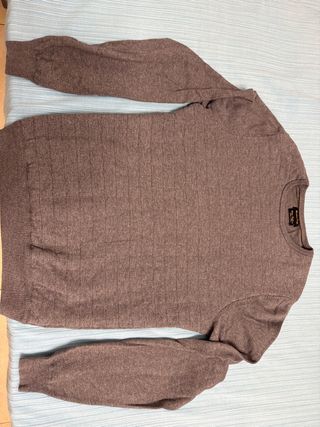 Jersey Massimo Dutti Gris Hombre
