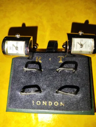 Gemelos R.T. London Acero Inoxidable