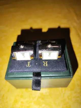 Gemelos R.T. London Acero Inoxidable