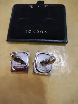 Gemelos R.T. London Acero Inoxidable