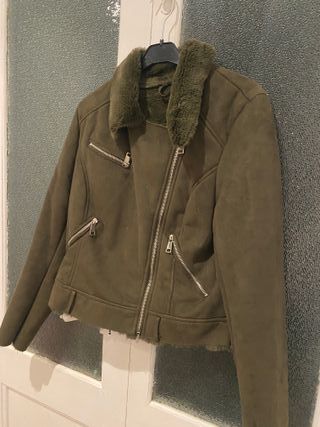 Chaqueta de invierno verde