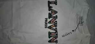 Camiseta Lanvin Blanca