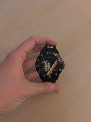 Reloj U.S. Polo Assn. Deportivo Negro