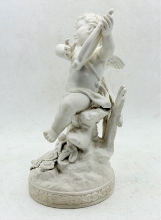 Figura Querubín Antigua Sevres