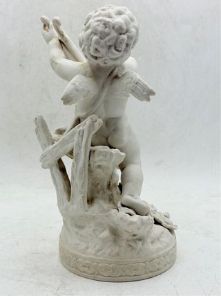 Figura Querubín Antigua Sevres