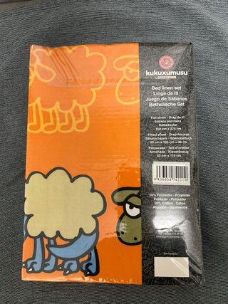 Juego Sábanas Kukuxumusu Cama 90