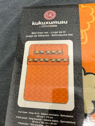 Juego Sábanas Kukuxumusu Cama 90