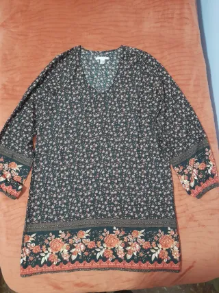 Vestido estampado floral