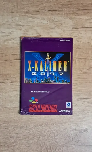 X-Kaliber 2097 Super Nintendo SNES