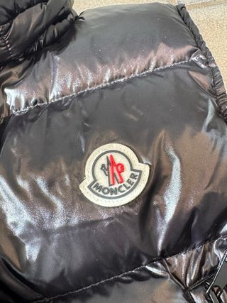 Moncler Gilet Nero Rosa Taglia S