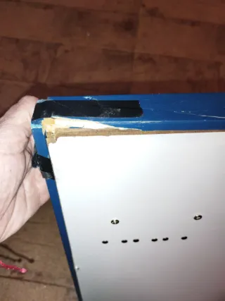 Tocador Nancy con espejo y colgadores