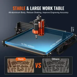 Fresadora CNC Vevor 300W 40x40cm