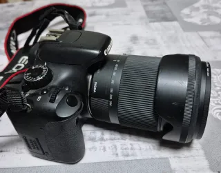 Cámara Canon EOS 550D + Objetivo Sigma 18-200mm