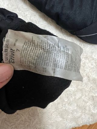 Manoplas de nieve negras