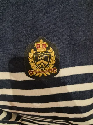 Jersey marinero FIVE azul y blanco