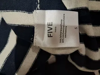 Jersey marinero FIVE azul y blanco