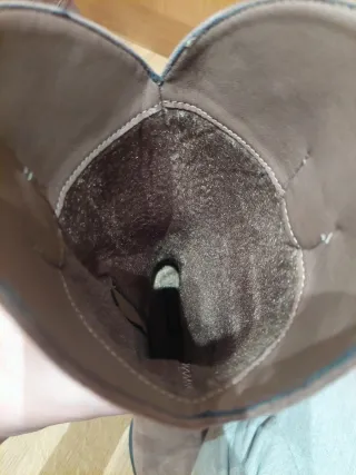 Botas cowboy grises nuevas